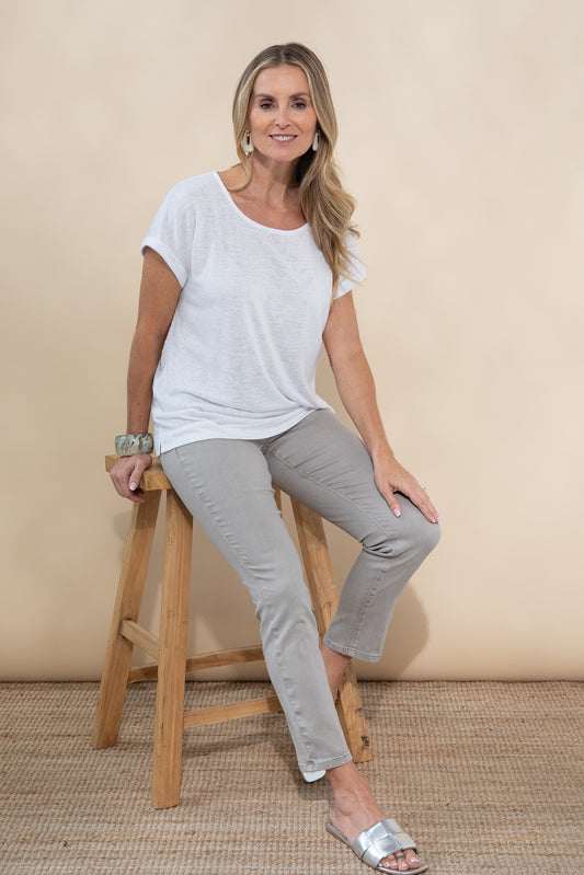 Contour Curve Ankle Jean