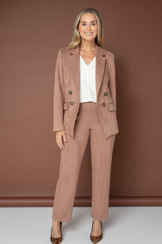 Timeless Suede Blazer