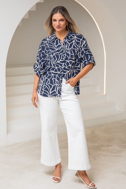 Monaco Mist Short Sleeve Shirt