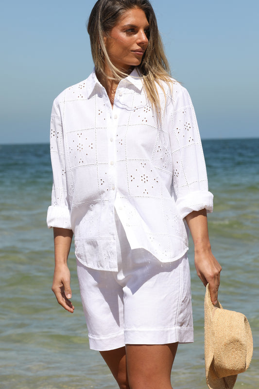 Sunlace Linen Shirt