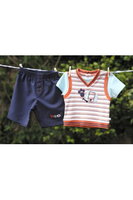 Pa1129 Boys Short Set