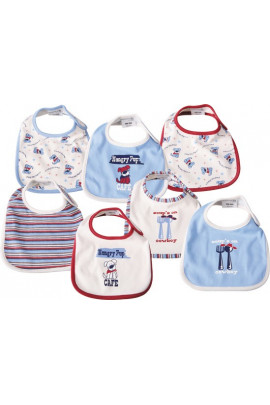 Pa1150 Boys 7pk Bibs