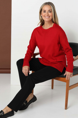 SculptEase Slim Leg Ponte Pant