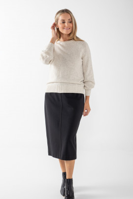 Perfect Ponte Midi Skirt