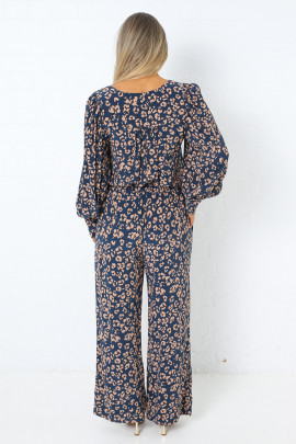 Silken Safari Wide Leg Pant