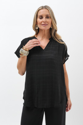 Azure Extended Shoulder Top