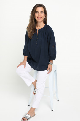 Lilly Linen Blouse