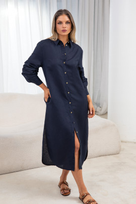 Naturalis Linen Dress