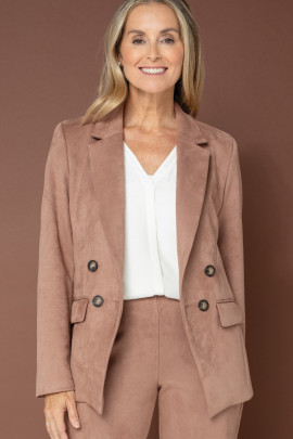 Timeless Suede Blazer