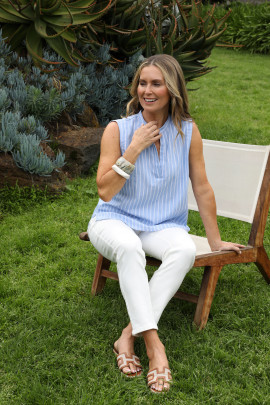 Malibu Sleeveless Blouse