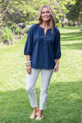 Lilly Linen Blouse